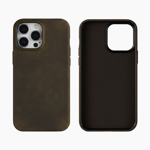 MONTERO Läderfodral Mörkbrun